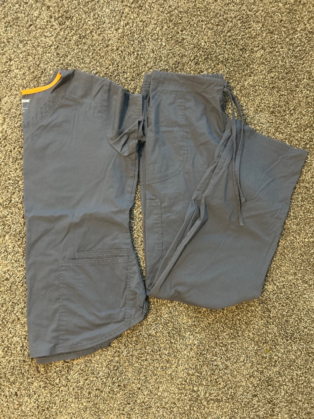 gray scrubs